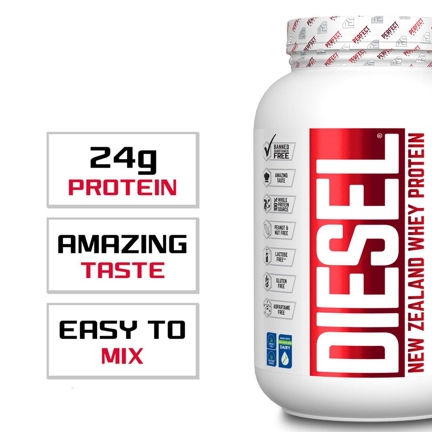 Buy Grass-Fed New Zealand Whey Protein Isolate - Canadian Protein