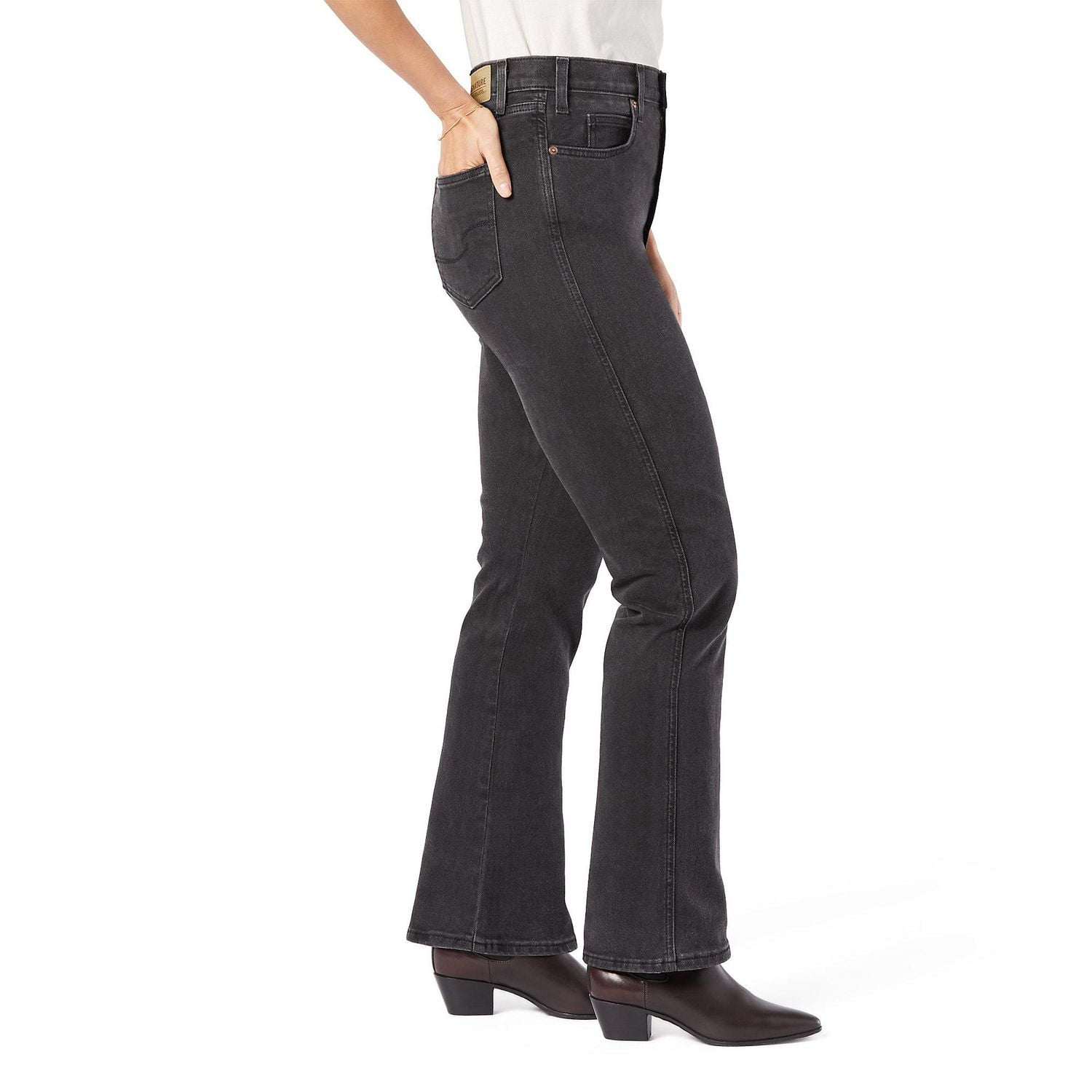 Levi's womens black bootcut hot sale jeans