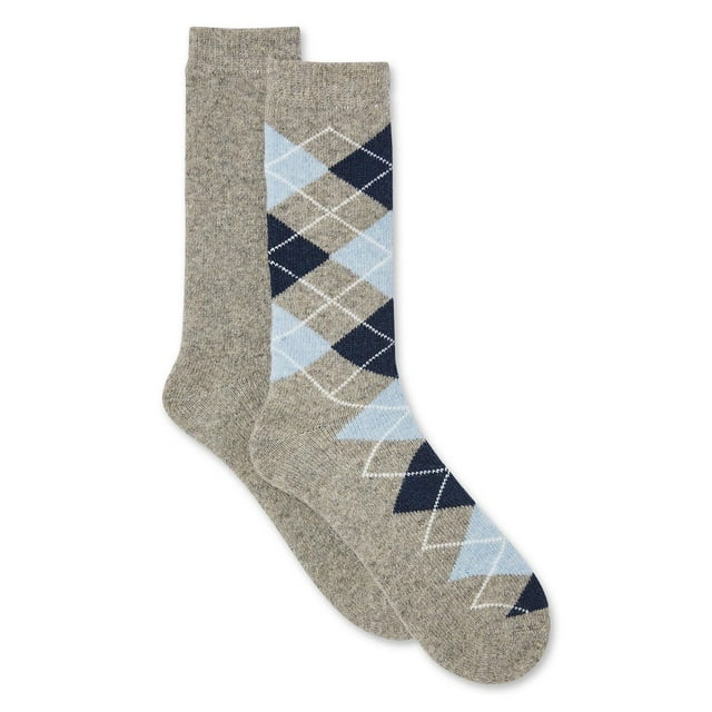 George Men's Wool Socks 2-Pack