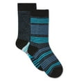 thumbnail image 1 of Athletic Works Boys' Thermal Crew Socks 2-Pack, 1 of 1