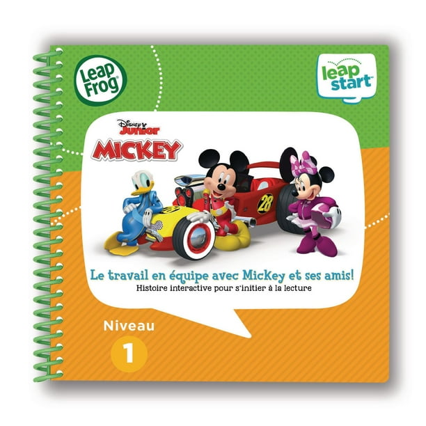 LeapFrog LeapStart 3D Livre éducatif (Niveau 1) Le travail en équipe avec Mickey et ses amis! - Version française 2 à 5 ans