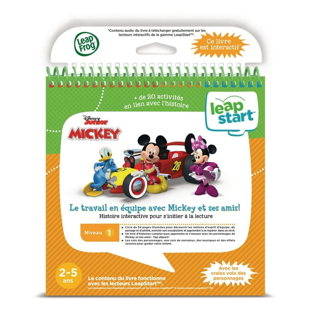 Livre-jeu éducatif de Mickey