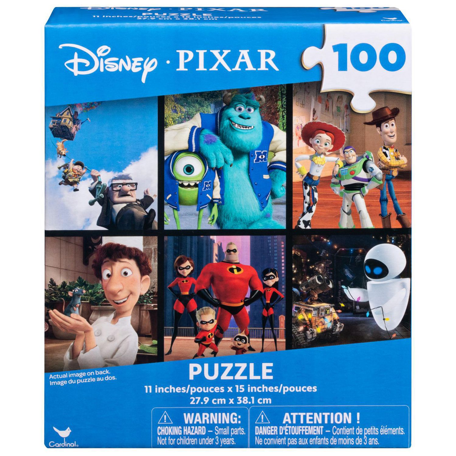 Toy Story disney 2 puzzles de 100 pièces pour enfant