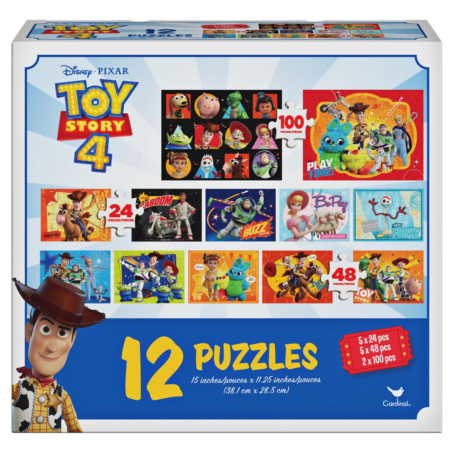 Disney Toy Story 4 - Coffret de 12 puzzles | Walmart Canada
