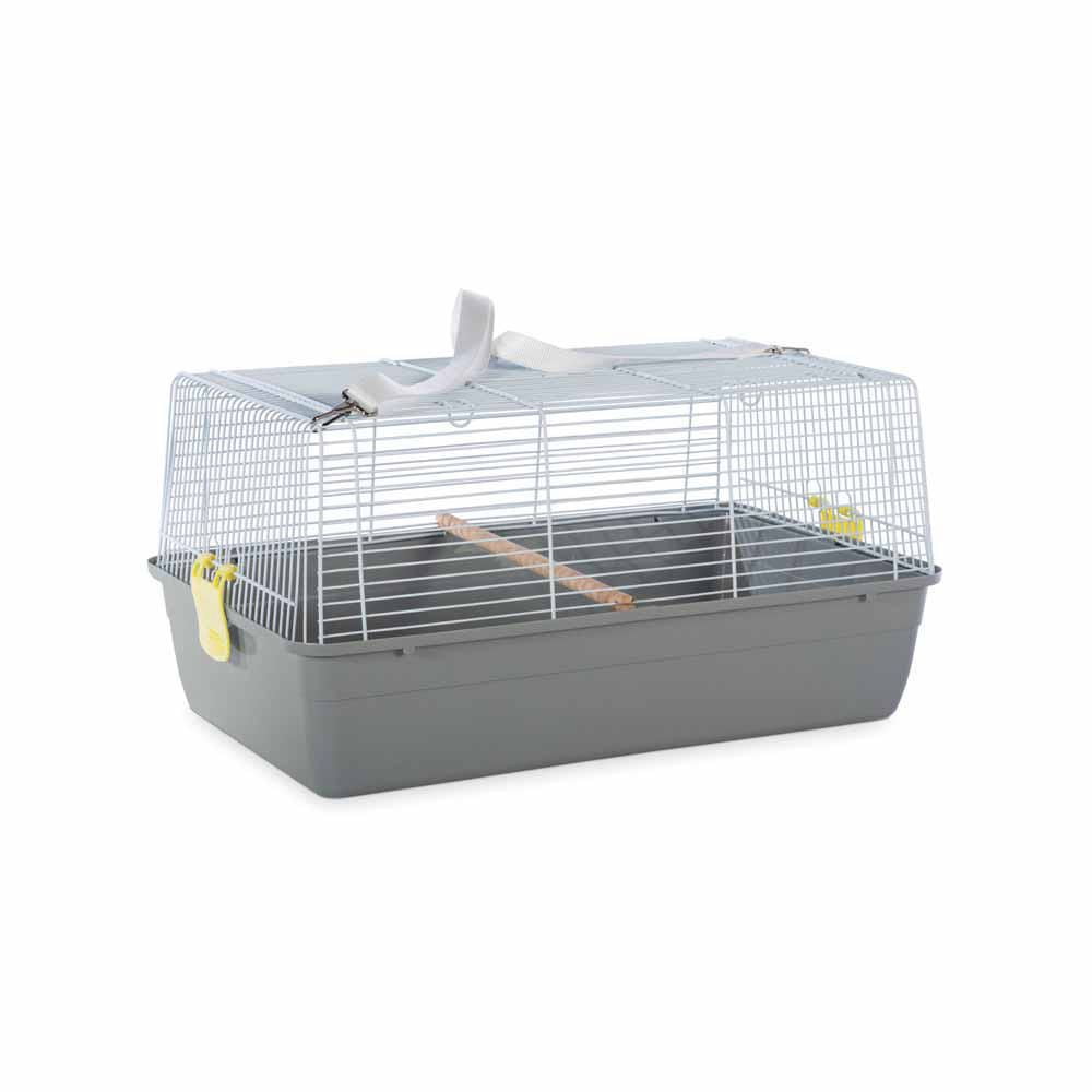 Prevue Pet Universal Travel Carrier Gray For Birds And Small Animals