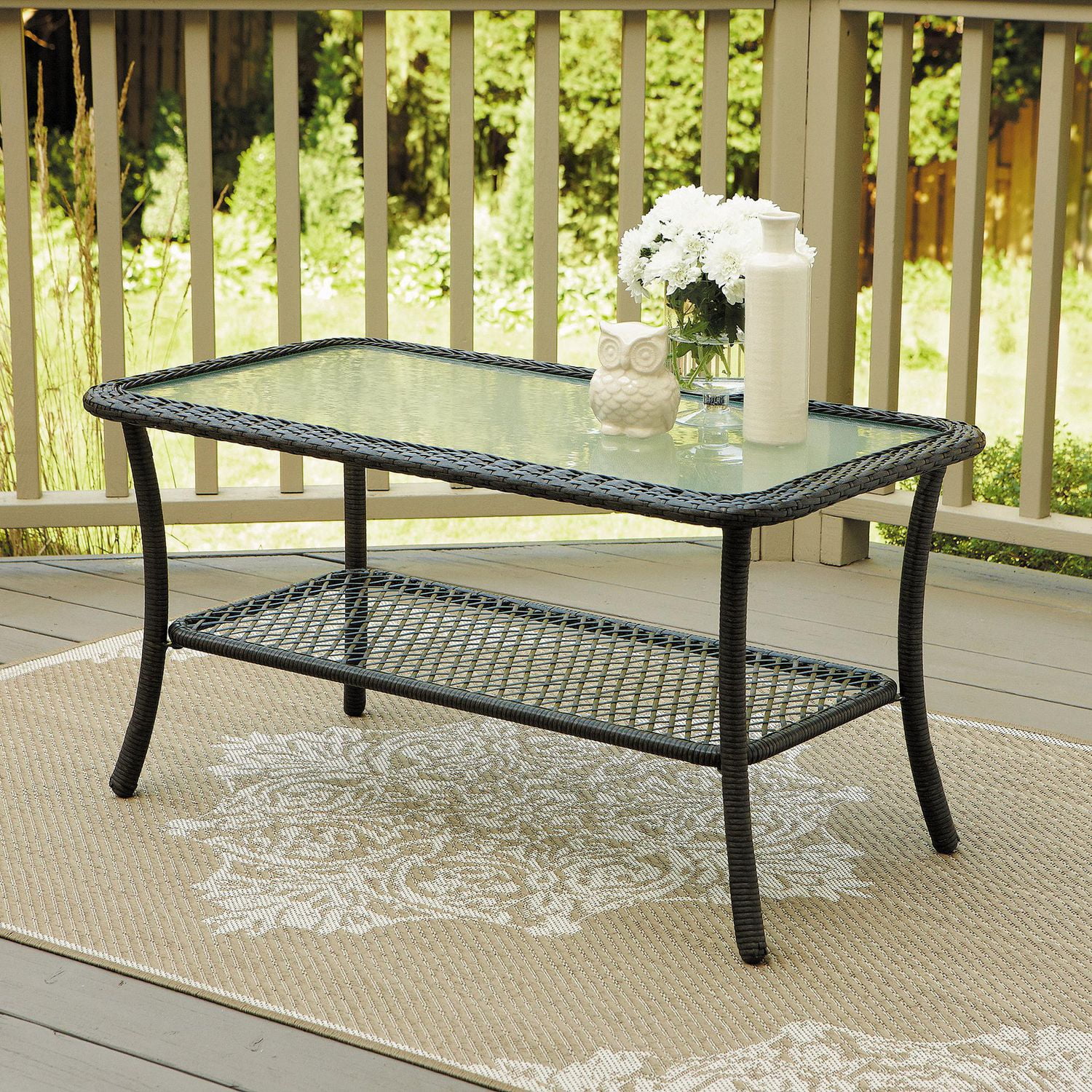 Mainstays Wicker Coffee Table Walmart Canada