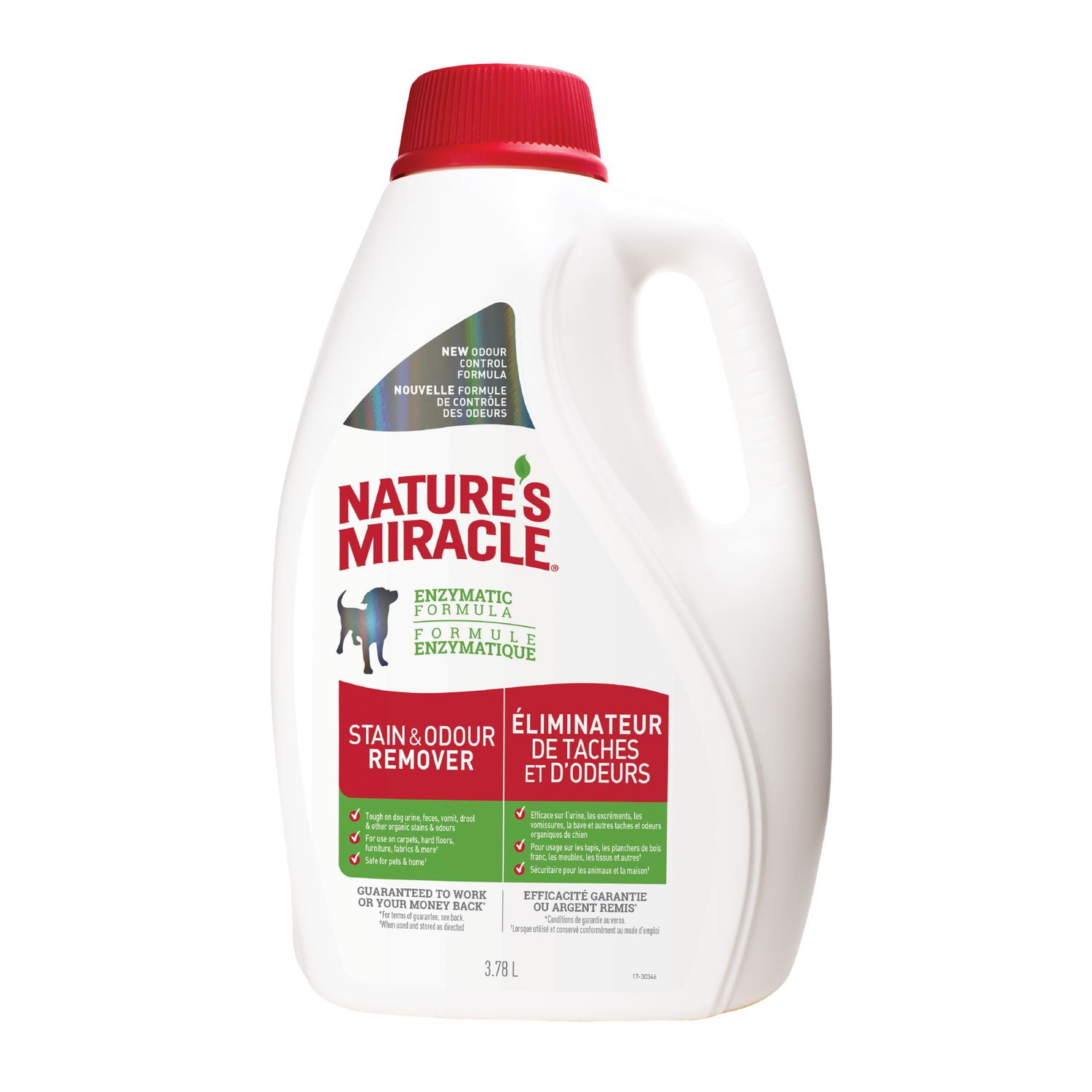Nature’s Miracle Stain And Odor Remover for Dogs, 3.78L Walmart Canada