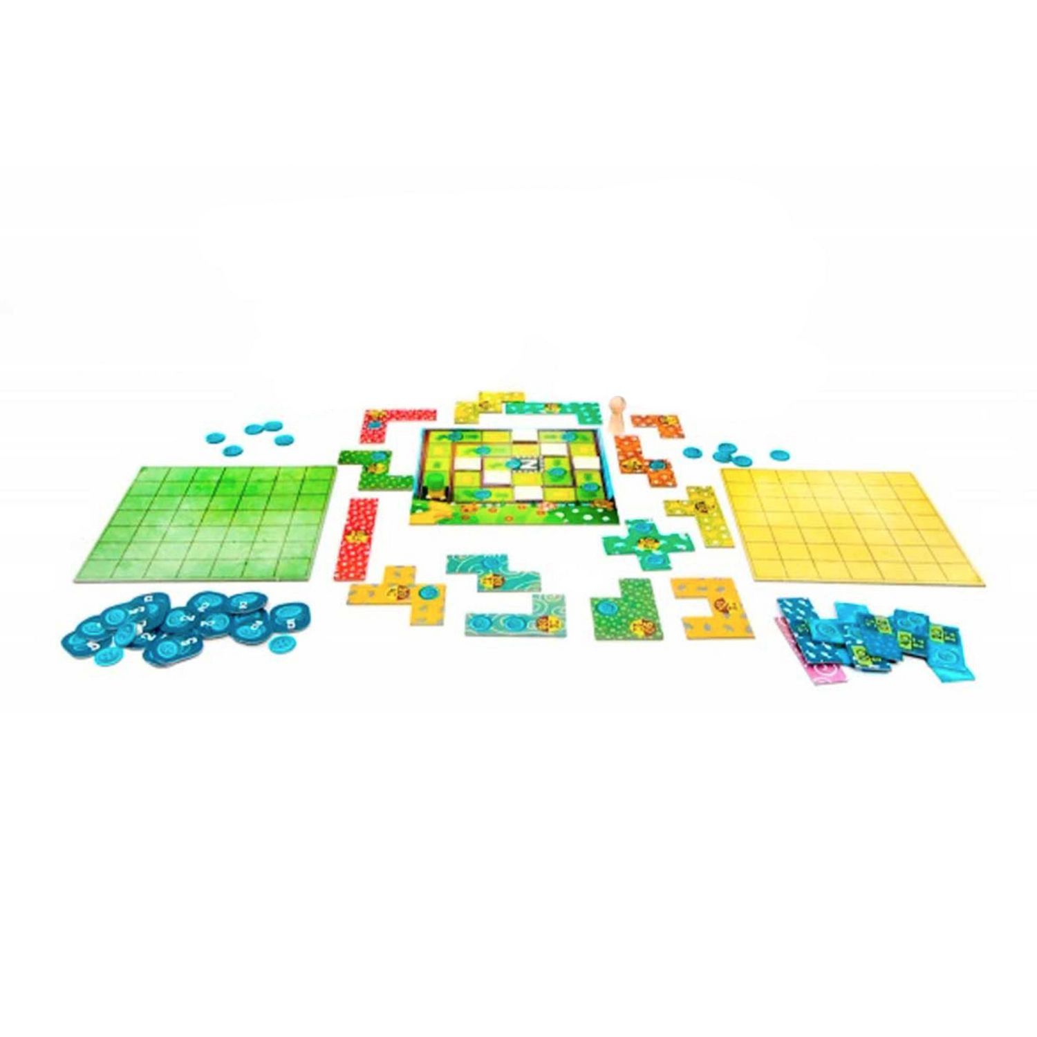 Ensemble 4 jeux de famille : Monopoly, Scrabble Junior, Bingo et cartes UNO  