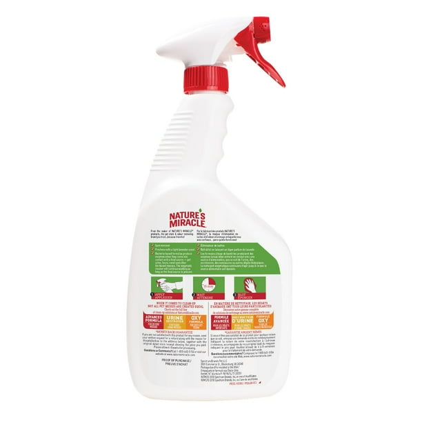 Nature's Miracle Advanced Cat Stain and Odor Eliminator Spray, 32 oz. at  Tractor Supply Co.