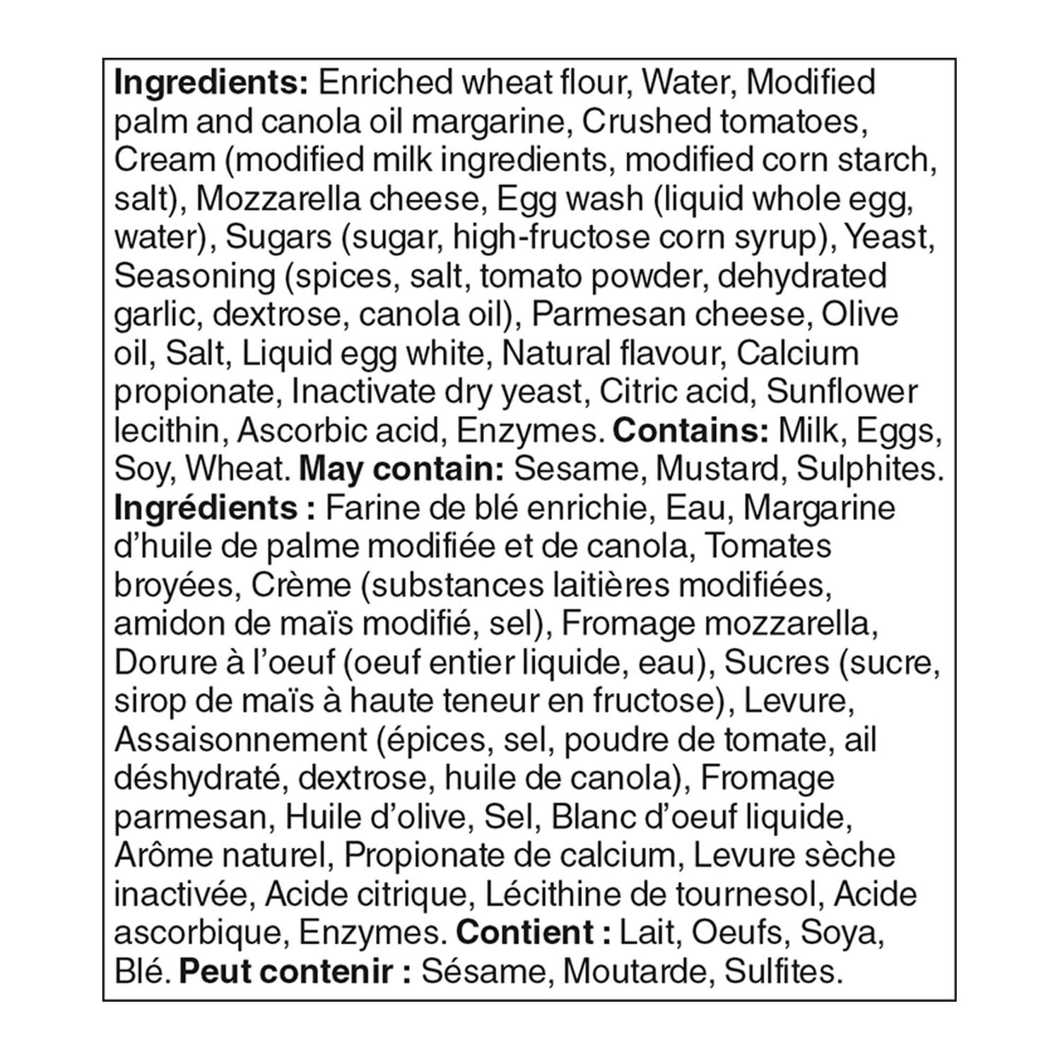 Your Fresh Market Calzone Pinwheels, 8 pieces, 400 g total