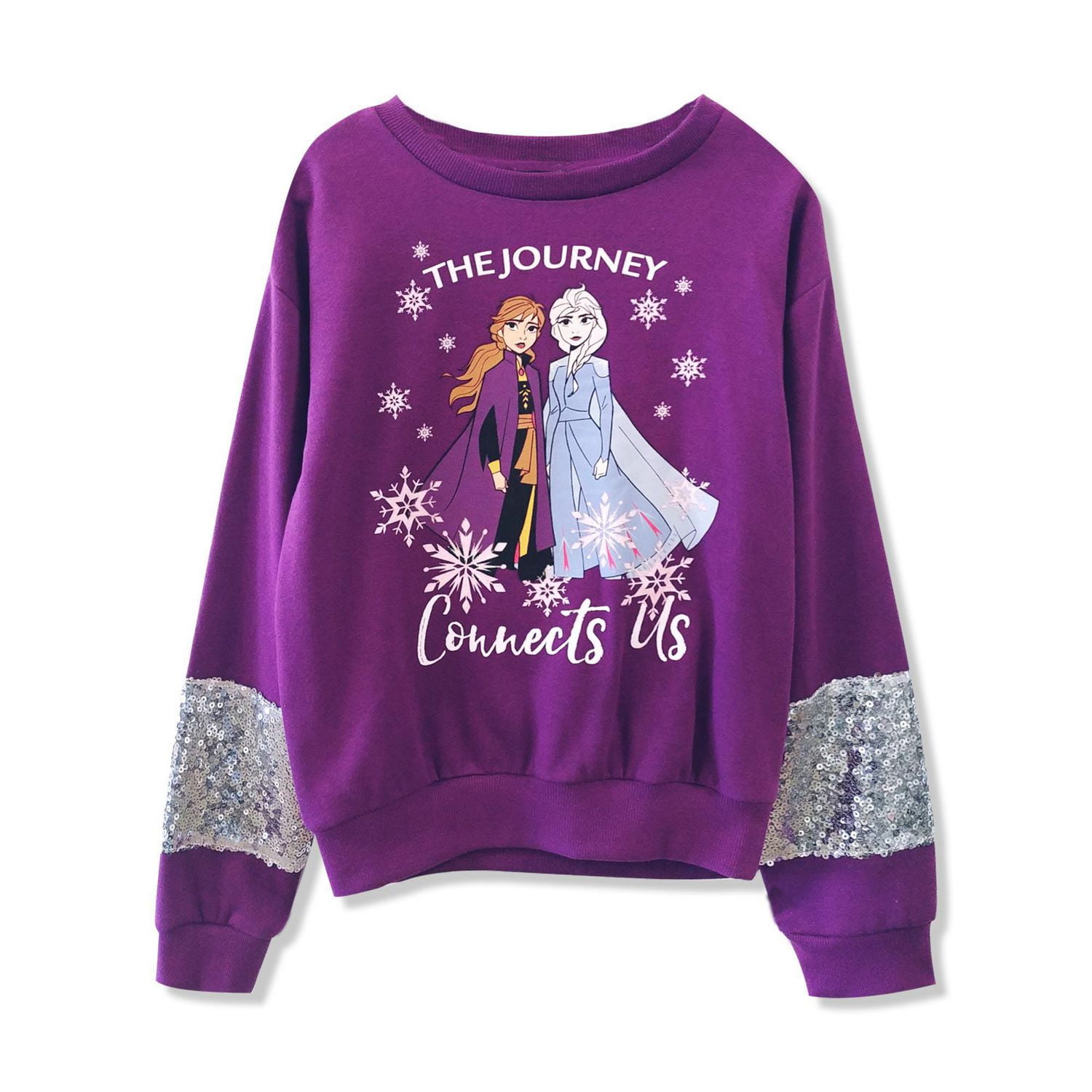 Girls Frozen 2 Journey Connects Sweater