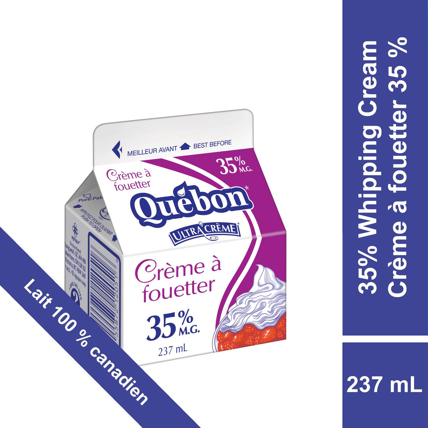 Québon 35 Whipping Cream Walmart Canada