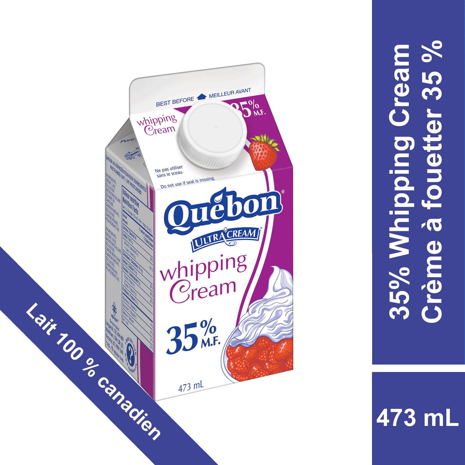 Québon 35 Whipping Cream Walmart Canada