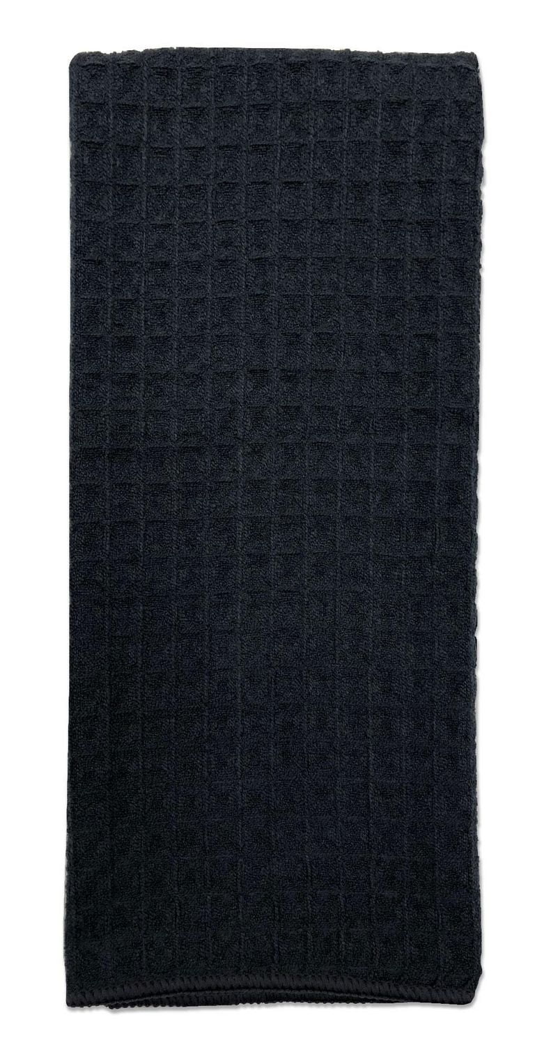 Hometrends Waffle Kitchen Towel, Black Walmart Canada