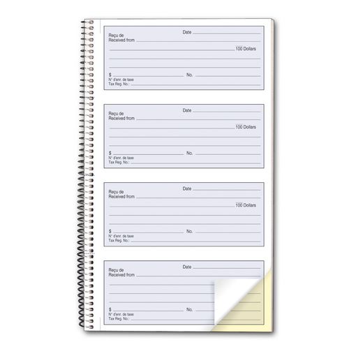 Receipt book