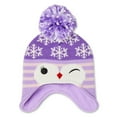 thumbnail image 1 of Tuque avec pompon et hibou George pour petites filles, 1 of 2