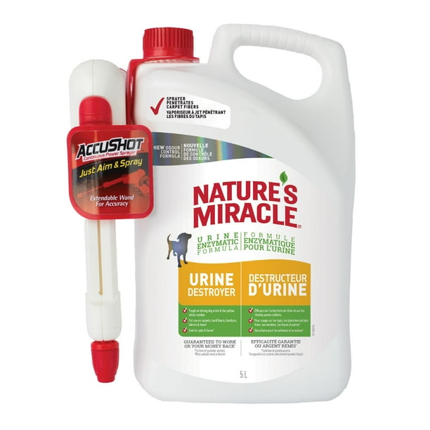 Nature’s Miracle Urine Destroyer AccuShot Walmart.ca