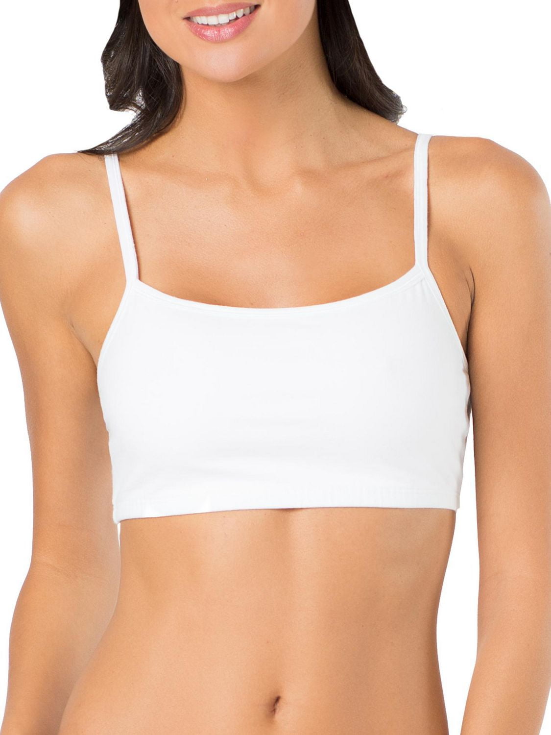 Fruit of the Loom Women's 3-Pack Built-Up Sports Bra, Sizes 34, 36, 38, 40, 42, 44