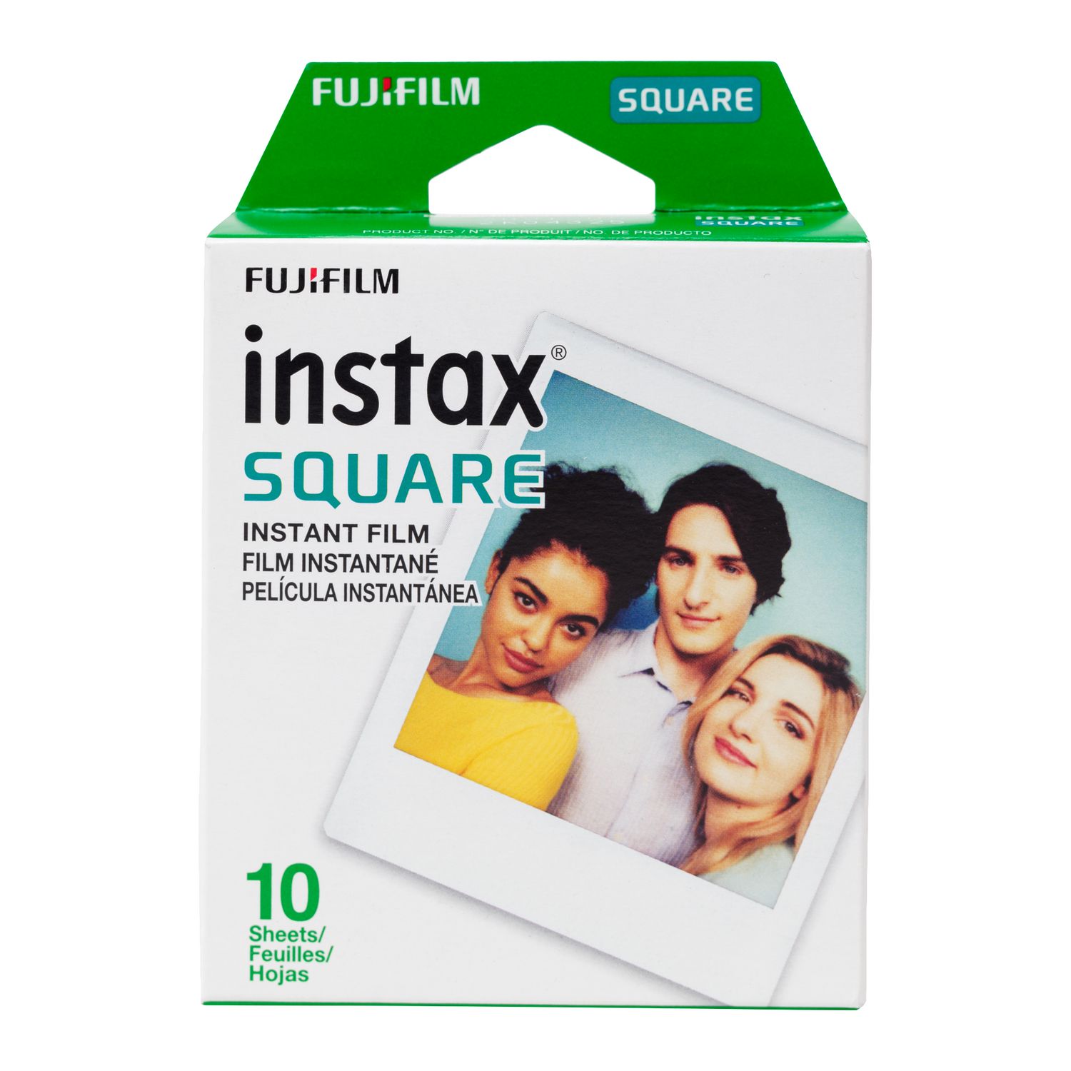 Fujifilm Instax SQUARE Pack de films instantanés - 10 feuilles