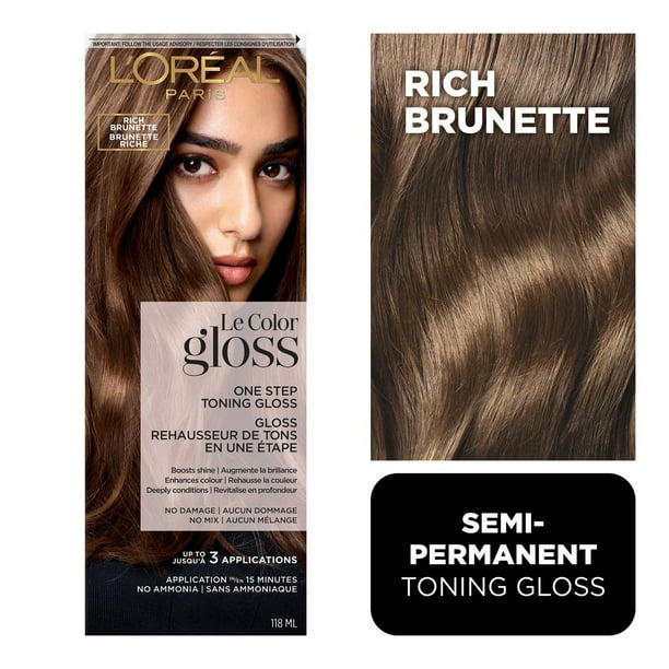 L'Oreal Paris Le Color Gloss Semi Permanent Hair Color, Inshower