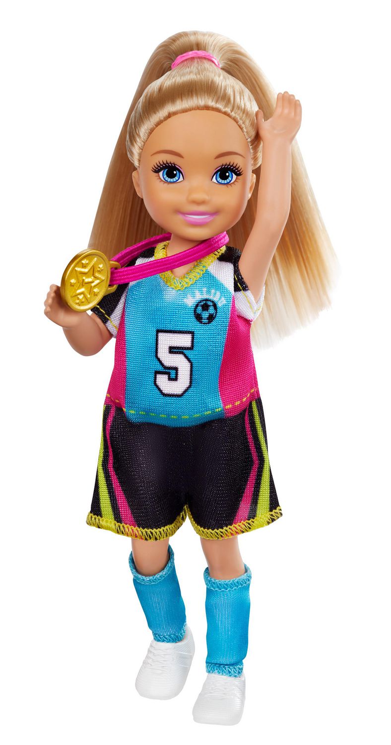 Barbie discount soccer playset