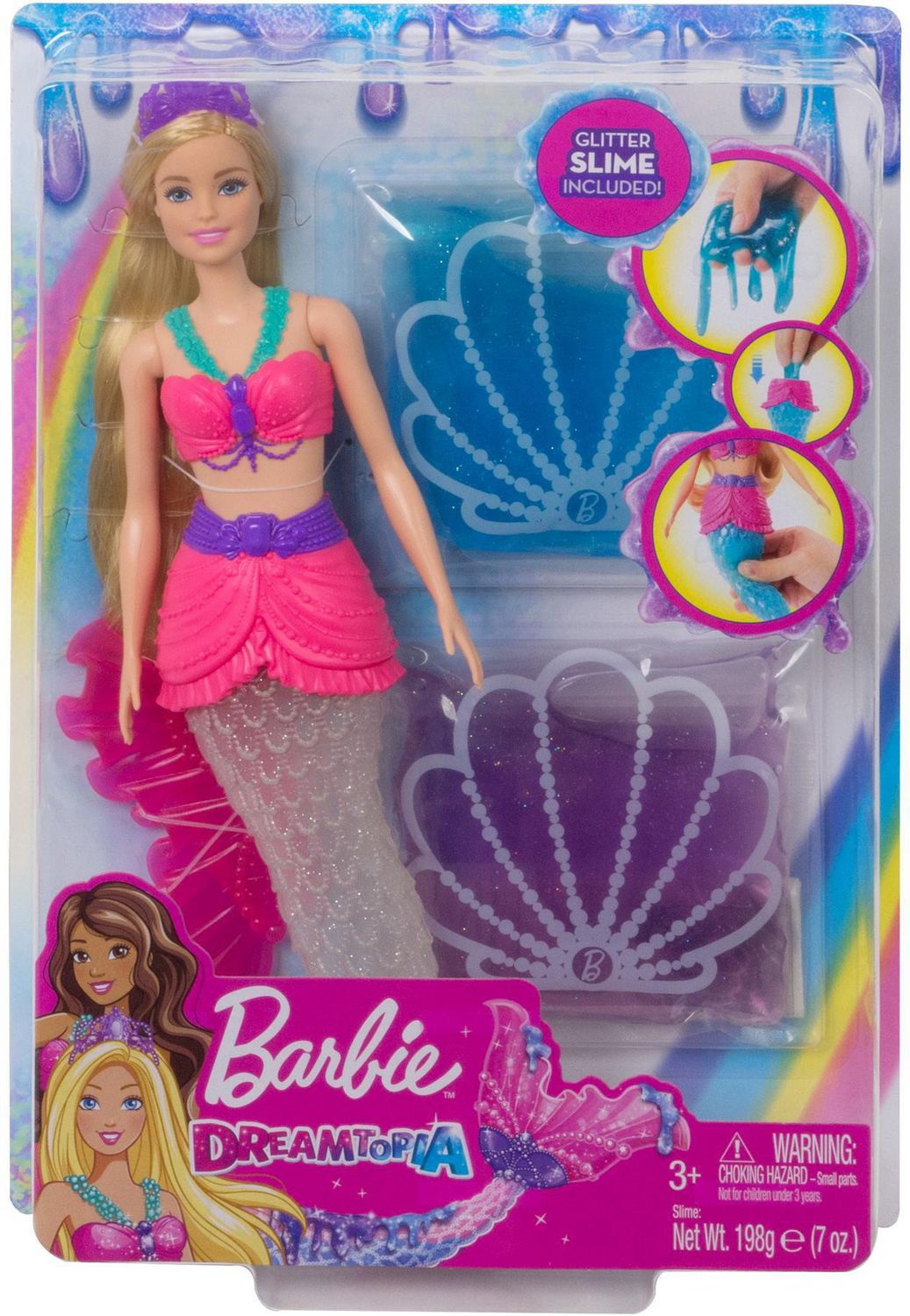barbie sparkle slime