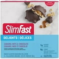 thumbnail image 1 of SlimFast Keto Bomb Snacks, 14x20g Chocolate Caramel Nut Clusters per Box, 280 Grams, 1 of 7