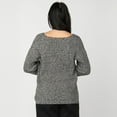 thumbnail image 2 of Devoted Long Sleeve Beveled Hem Sweater, 2 of 2