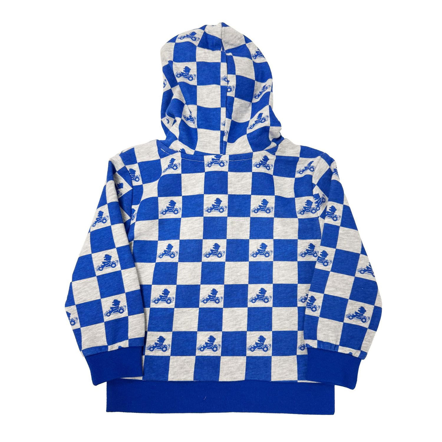 Toddler Boys Mariokart Mario Starts Long Sleeve Hoodie