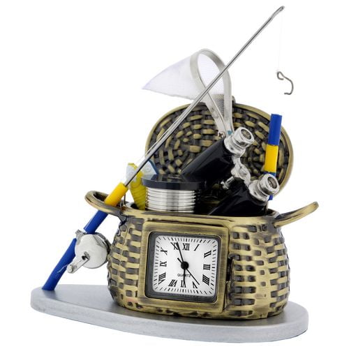 Horloge de bureau Ensemble de pêche (C1390M)