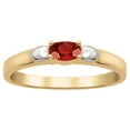 thumbnail image 1 of Bague en Or jaune 10ct grenat rhodolite, 1 of 1