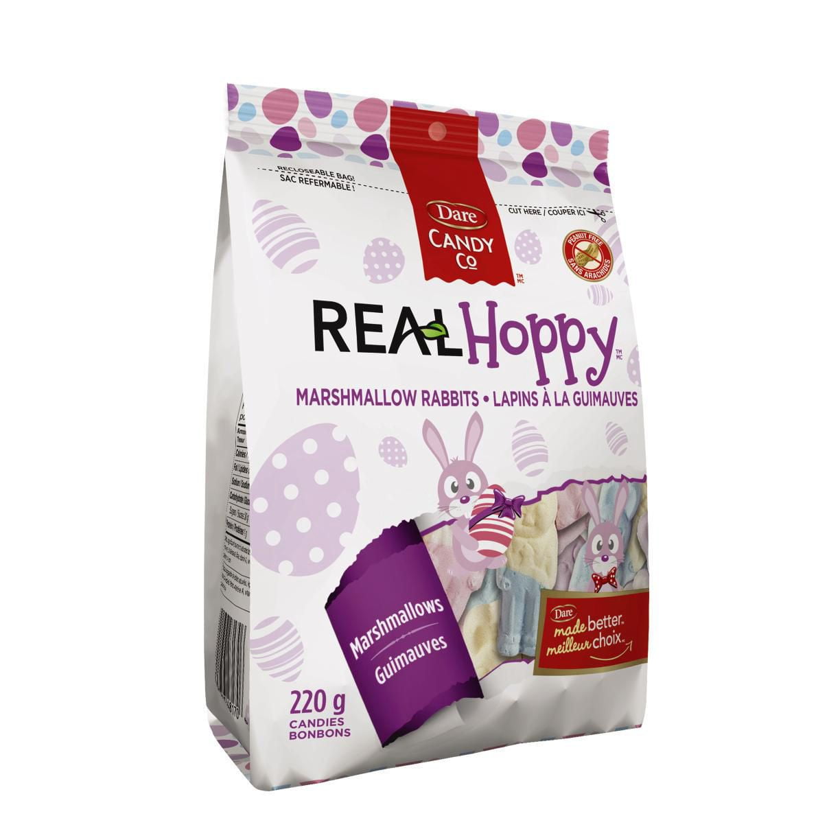 Dare Easter Marshmallow Rabbits, Real Hoppy Candy Walmart Canada