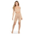 thumbnail image 3 of Short mi-cuisse à taille mi-haute avec effet lissant, 3 of 6