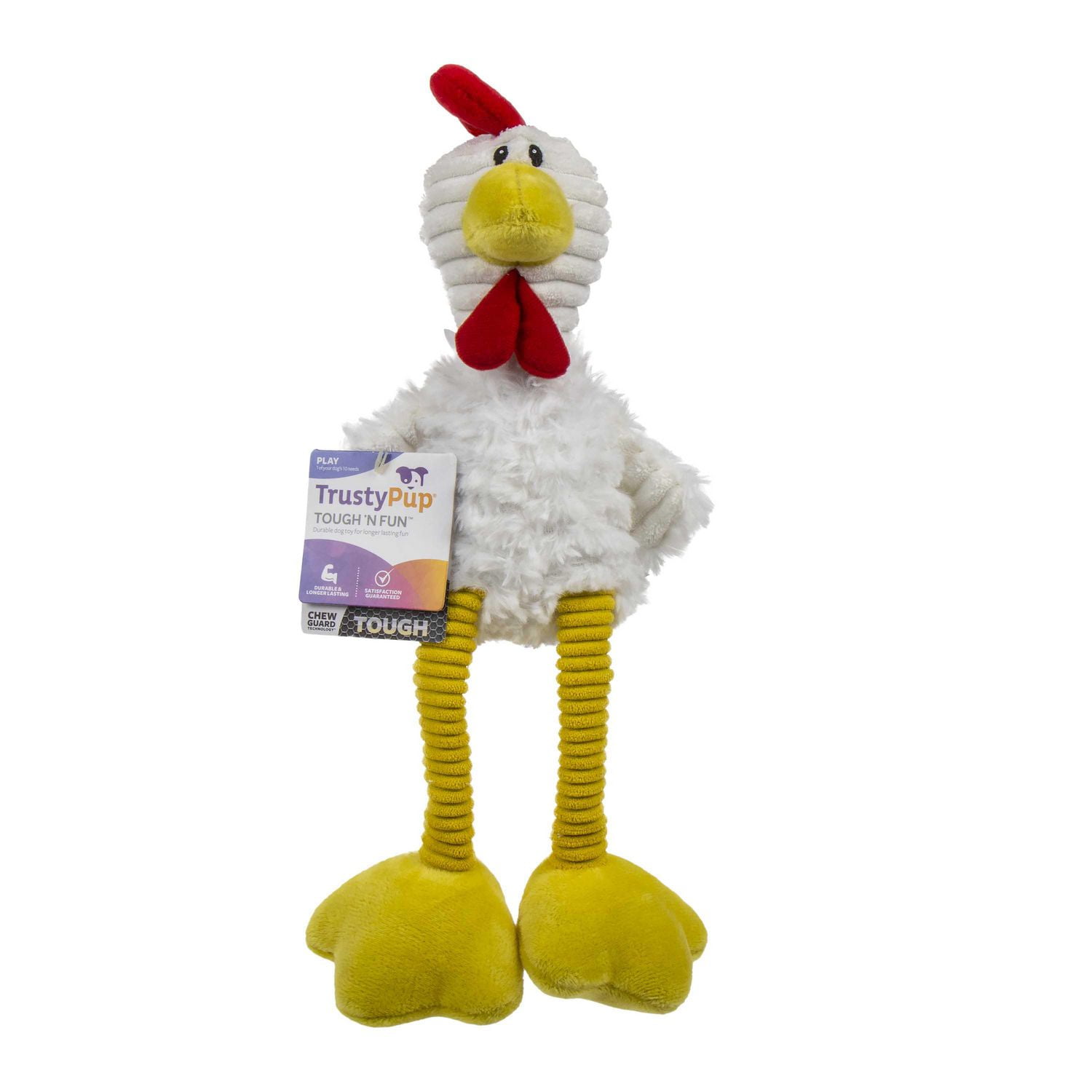 Stuffed chicken dog toy online