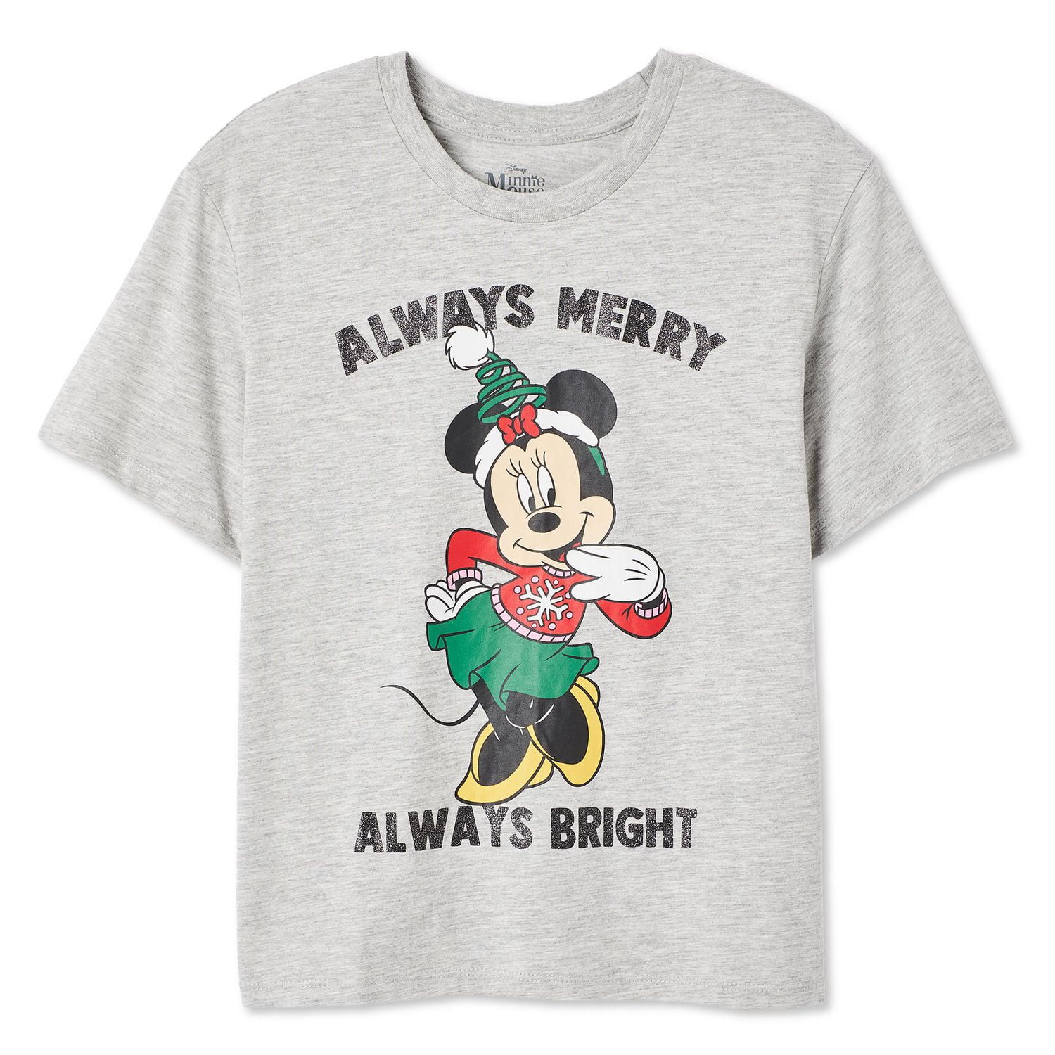 Disney Girls' Minnie Mouse Short Sleeve Tee