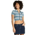 thumbnail image 1 of AIRWALK 2X2 RIB CROPPED ZIP TEE, 1 of 6
