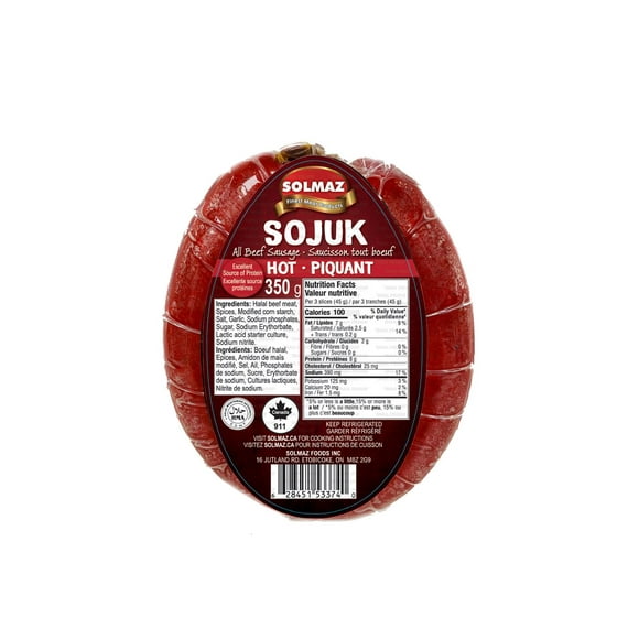 Solmaz Halal Sojuk Épicé 350gr