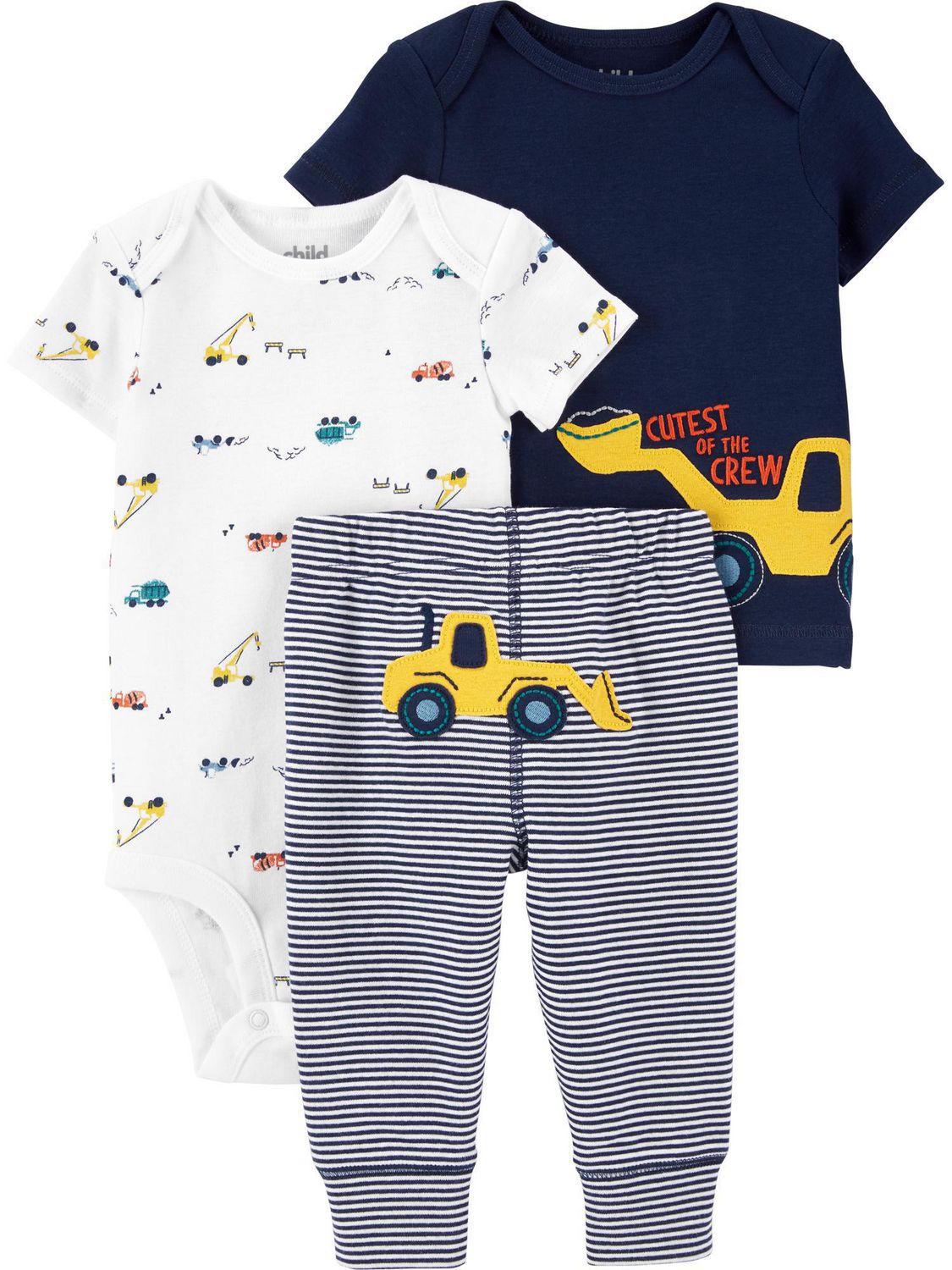 Child of Mine made by Carter's Infant Boys' 3-piece Set -Construction ...