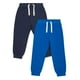 Paq. de 2 pantalons d'entraînement George marine et bleu de cobalt pour bambins – image 1 sur 3