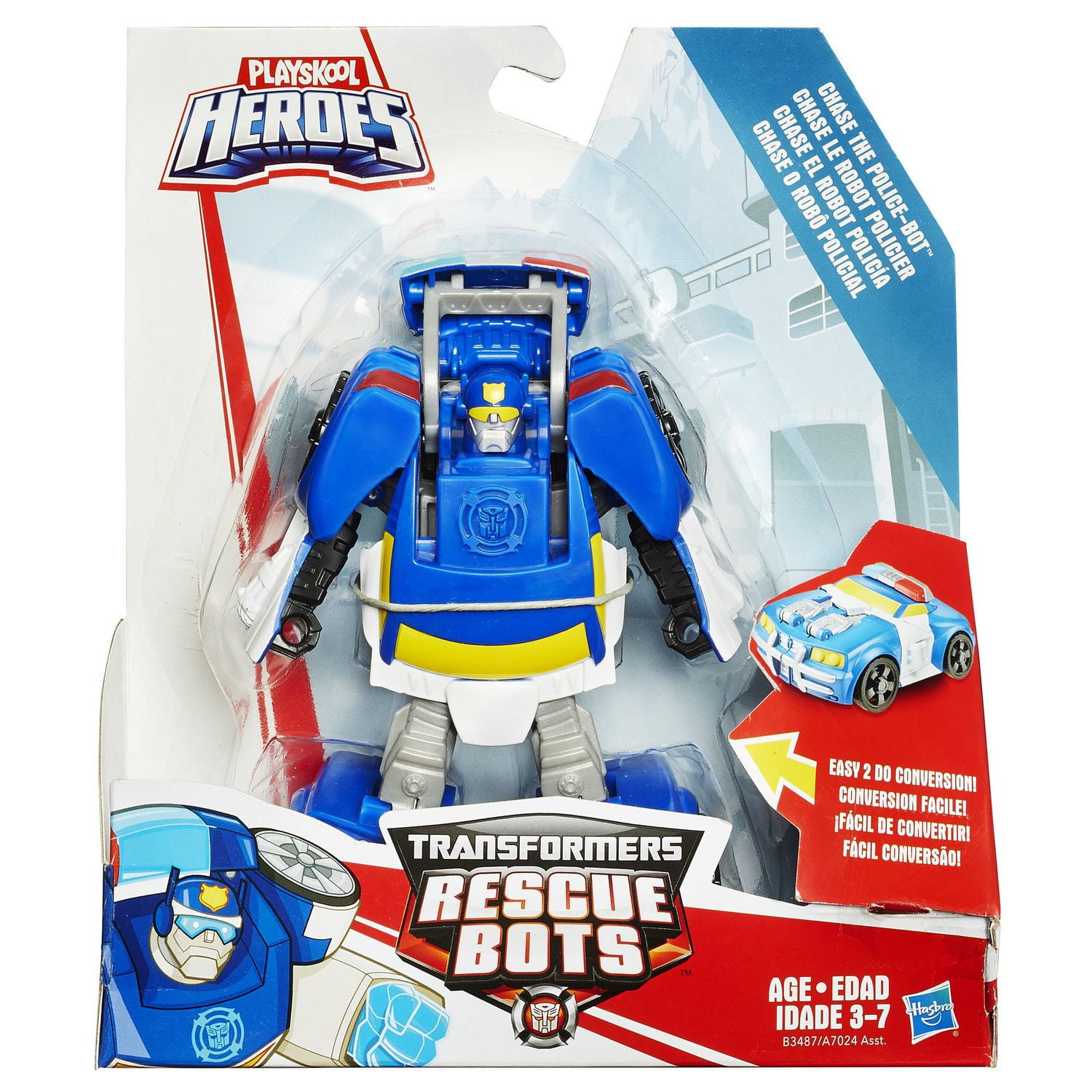 Transformers rescue bots chase on sale toy