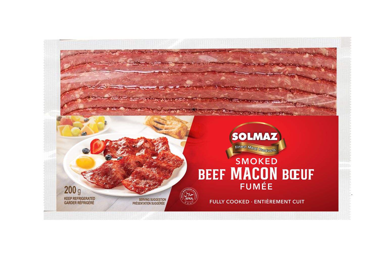 Solmaz Halal Beef Macon, 200gr