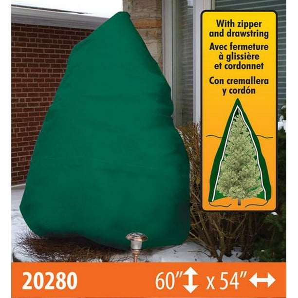 Housse synthétique de protection d’hiver pour les arbres