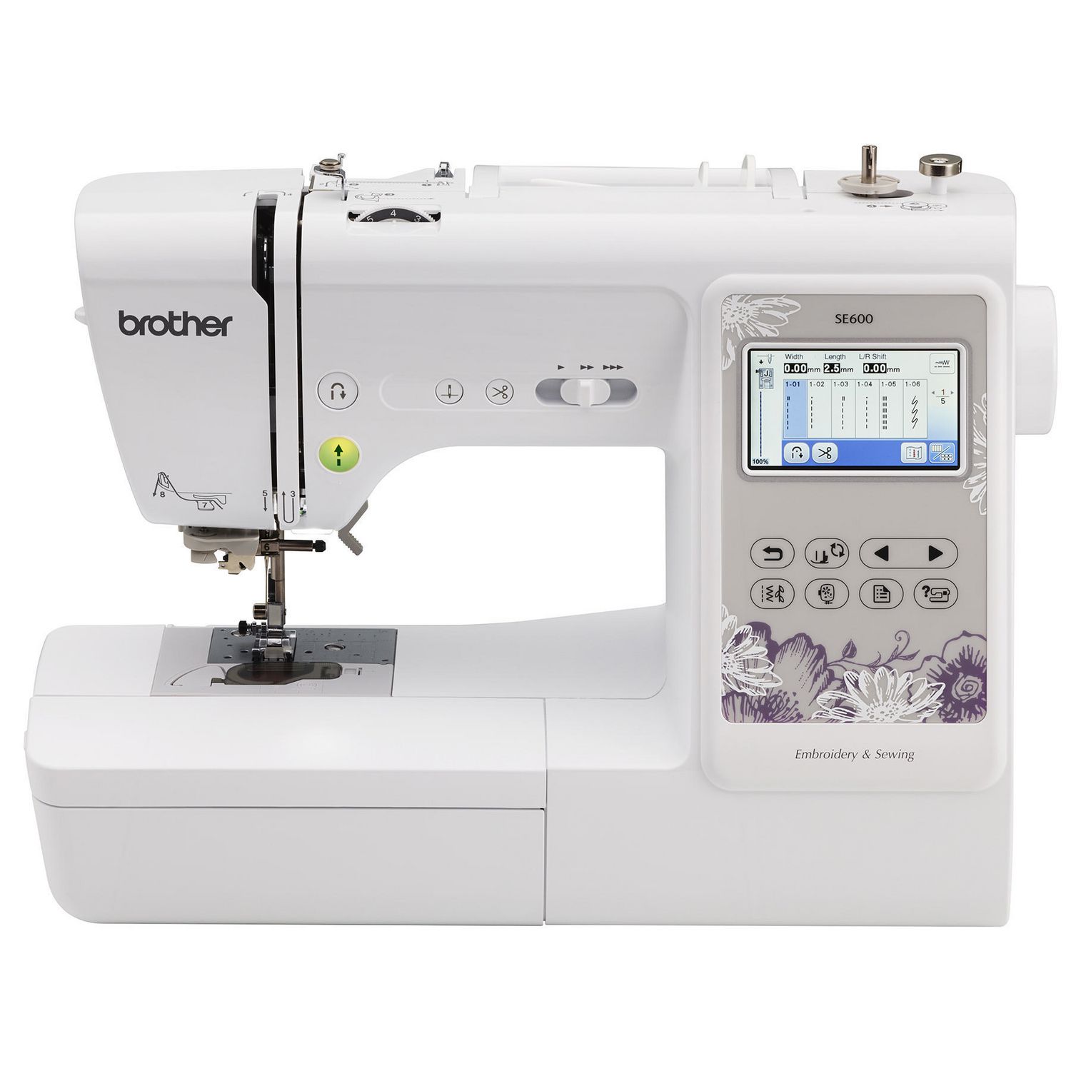 Brother SE600 Sewing, Quilting and Embroidery Machine Walmart Canada