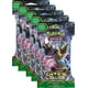 Ensemble de 5 paquets blister de Jeu de cartes à collectionner Impact des Destins de Pokémon – image 1 sur 1