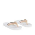 thumbnail image 2 of Time and Tru Women's Braid Flip Flops, 2 of 4
