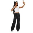 thumbnail image 1 of My Sister's Closet Girls' D-Ring Utility Cargo Pant, 1 of 8