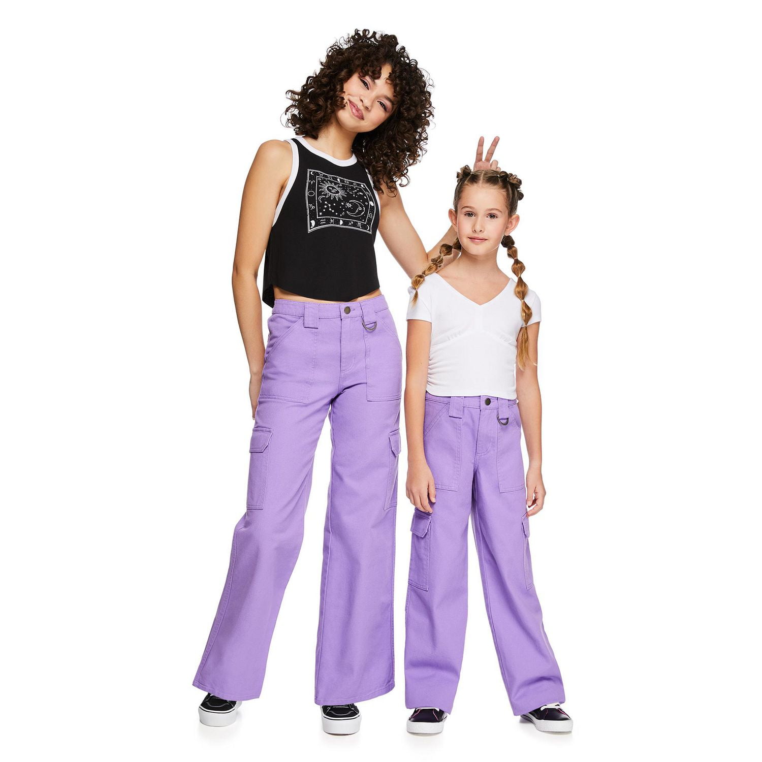 Pantalon cargo utilitaire avec anneau en D My Sister’s Closet pour filles