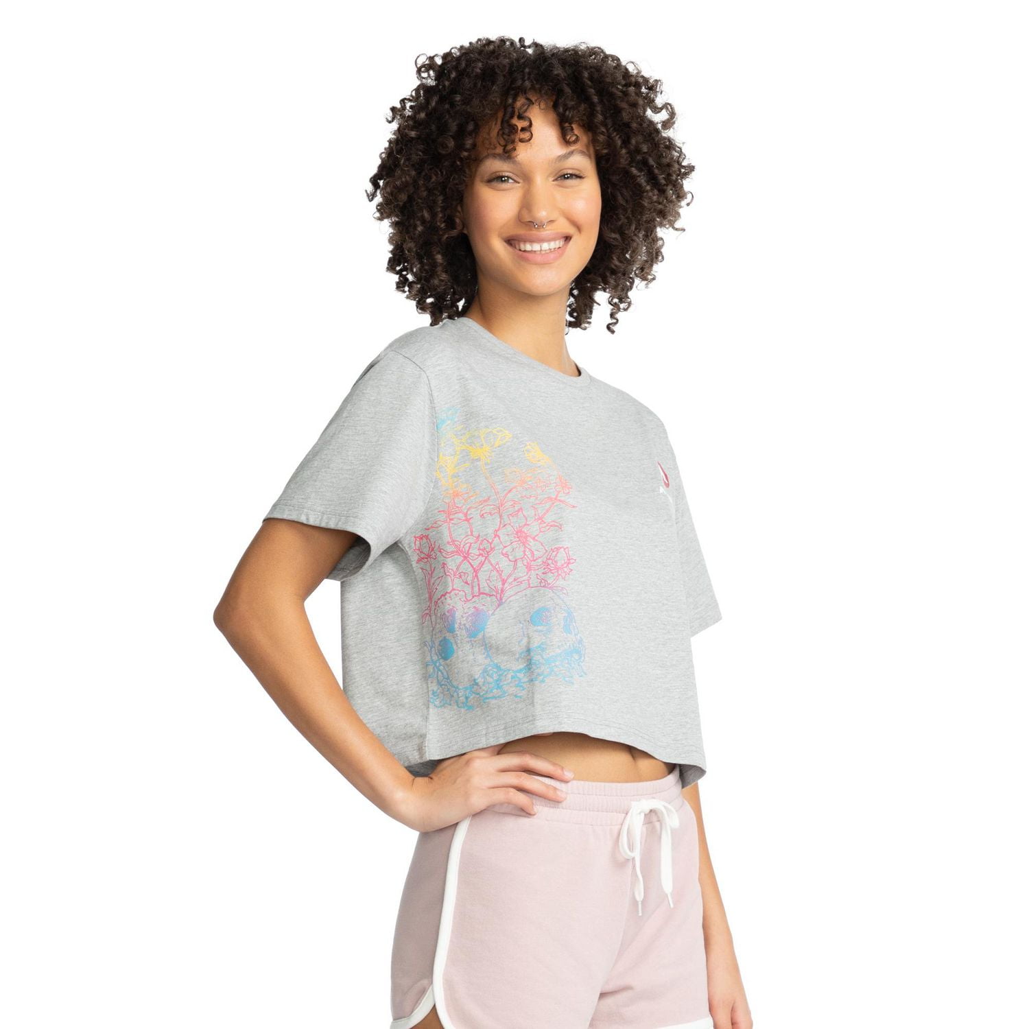 AIRWALK JERSEY CROPPED TEE