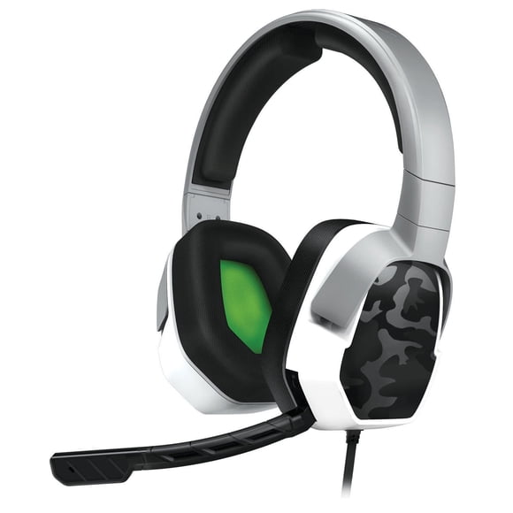 PDP Xbox One LVL 3 Stereo Gaming Headset, White Camo, 048-041-NA-WCAM
