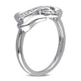 thumbnail image 2 of Miabella Diamond-Accent Sterling Silver Infinity Heart Ring, 2 of 5